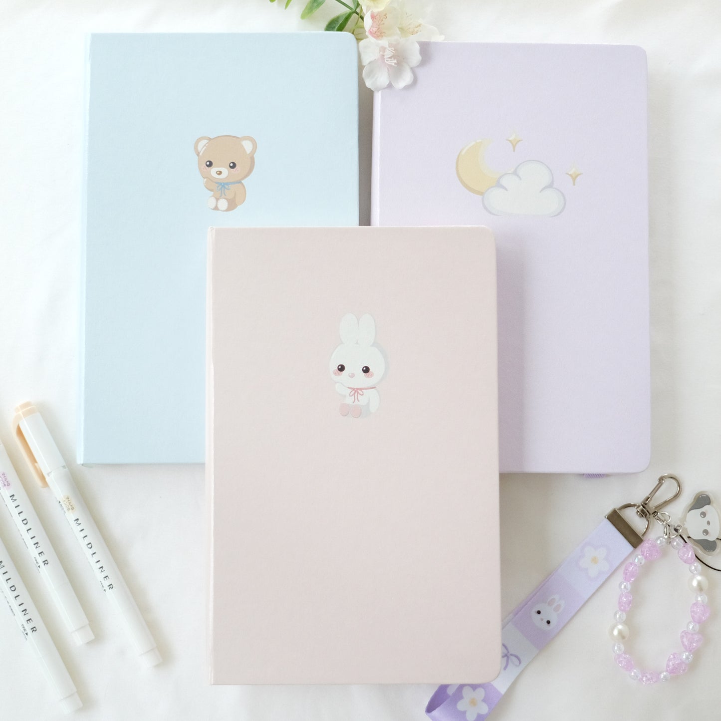bear leatherette notebook