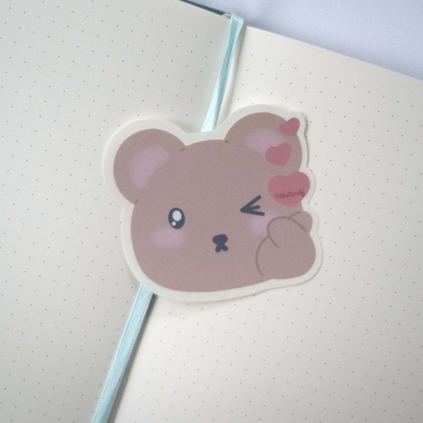 finger heart sticker