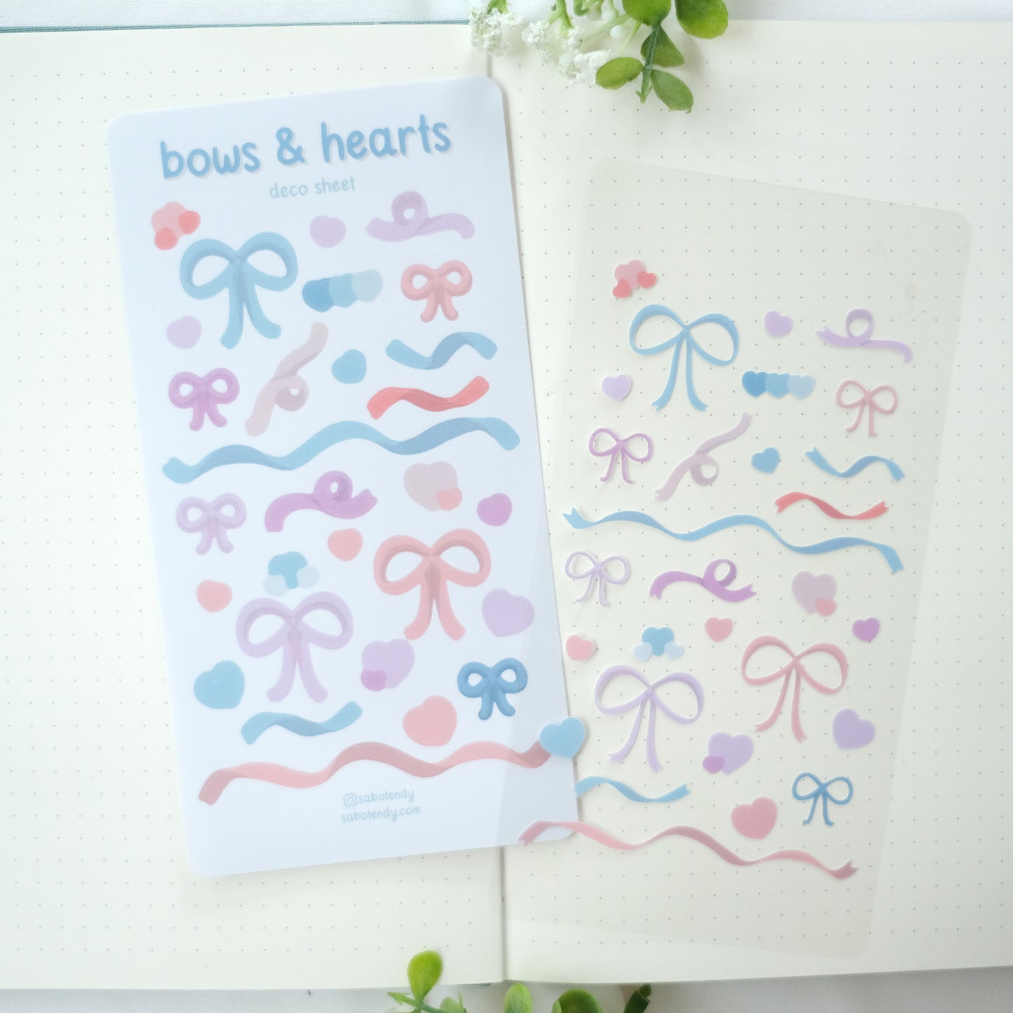 deco sticker sheet