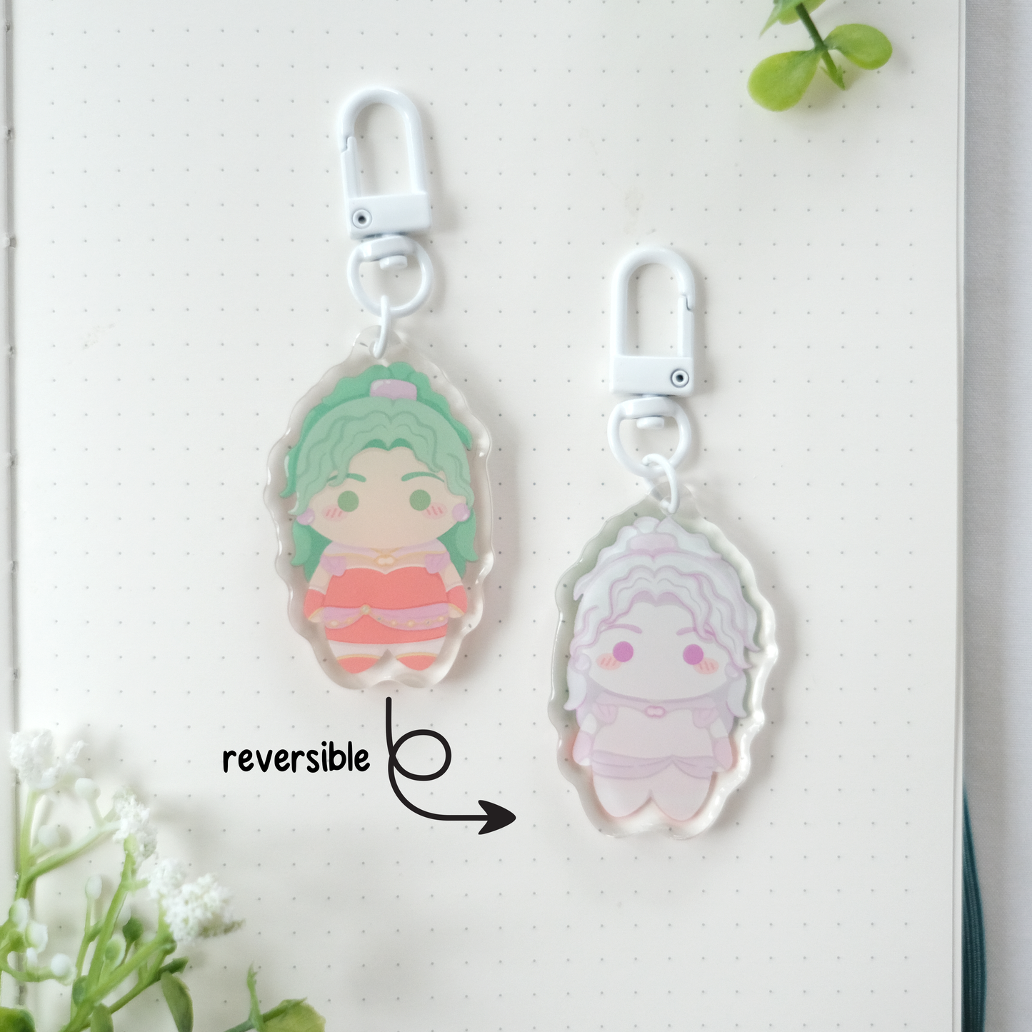 ff chibi keychain