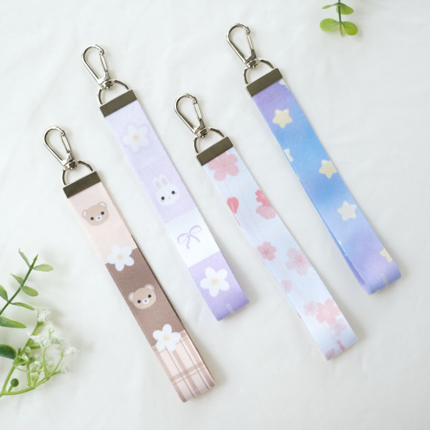 sakura wrist lanyard