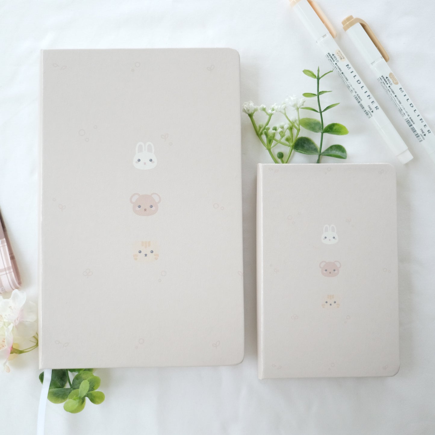 cutie critters leatherette notebook