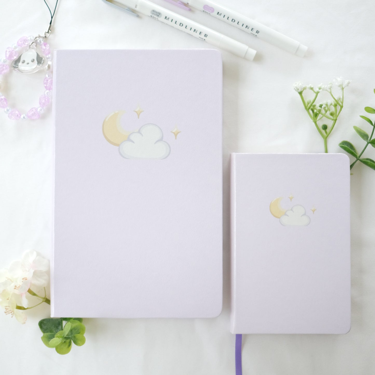 starry night leatherette notebook