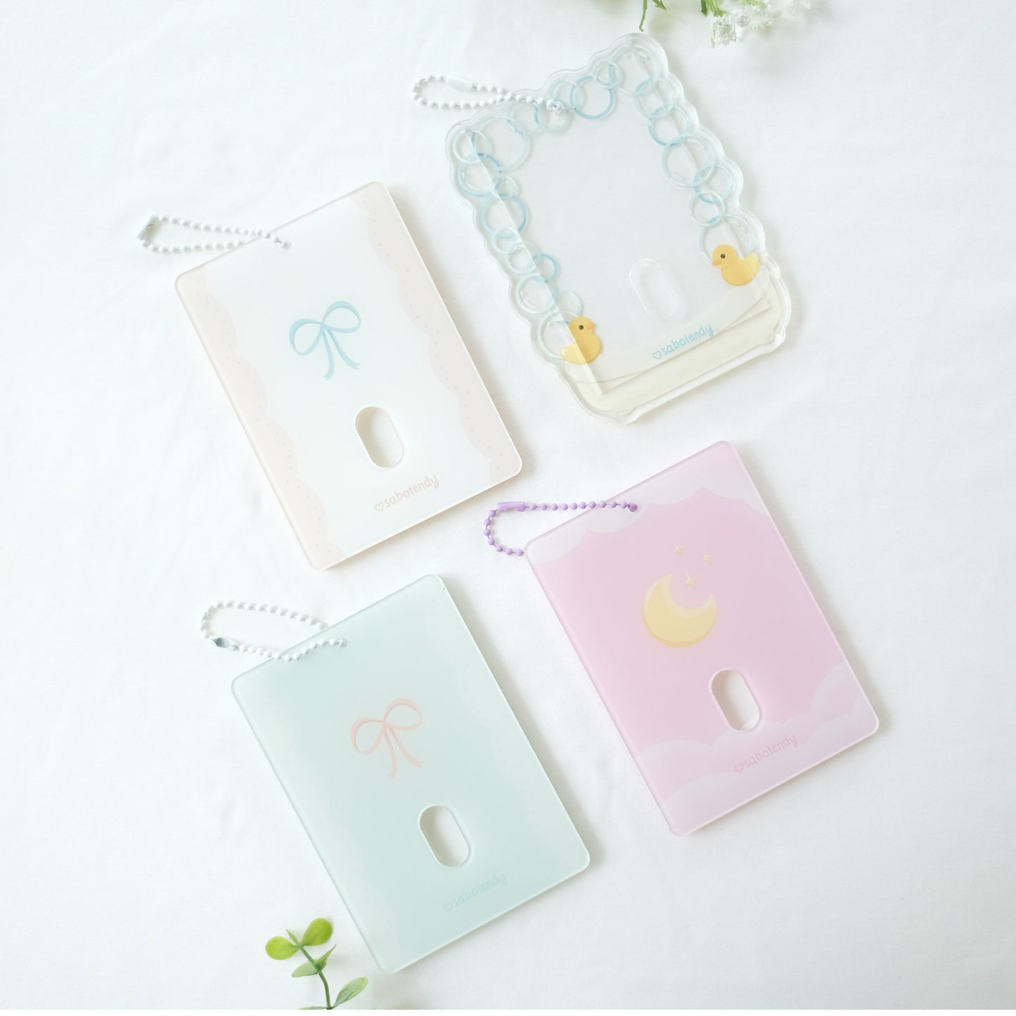 photocard holder keychain