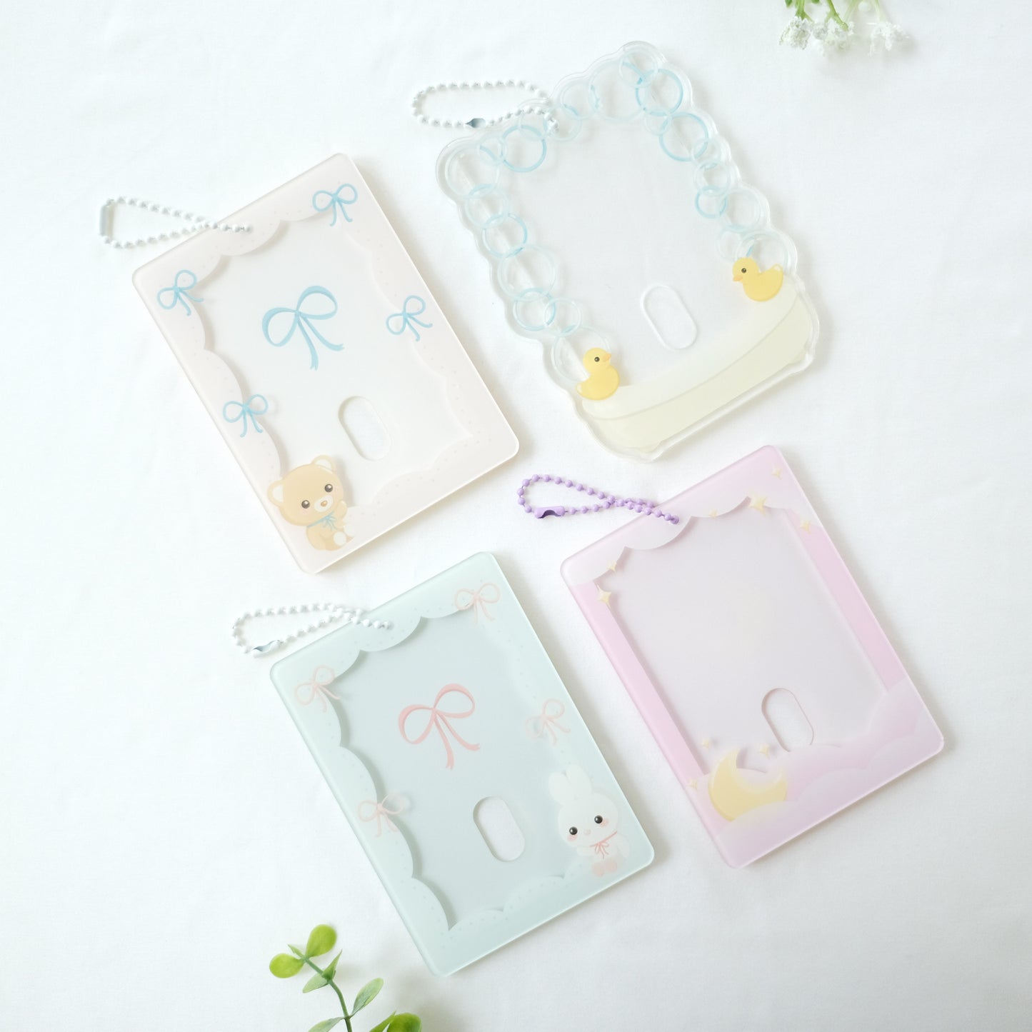 photocard holder keychain