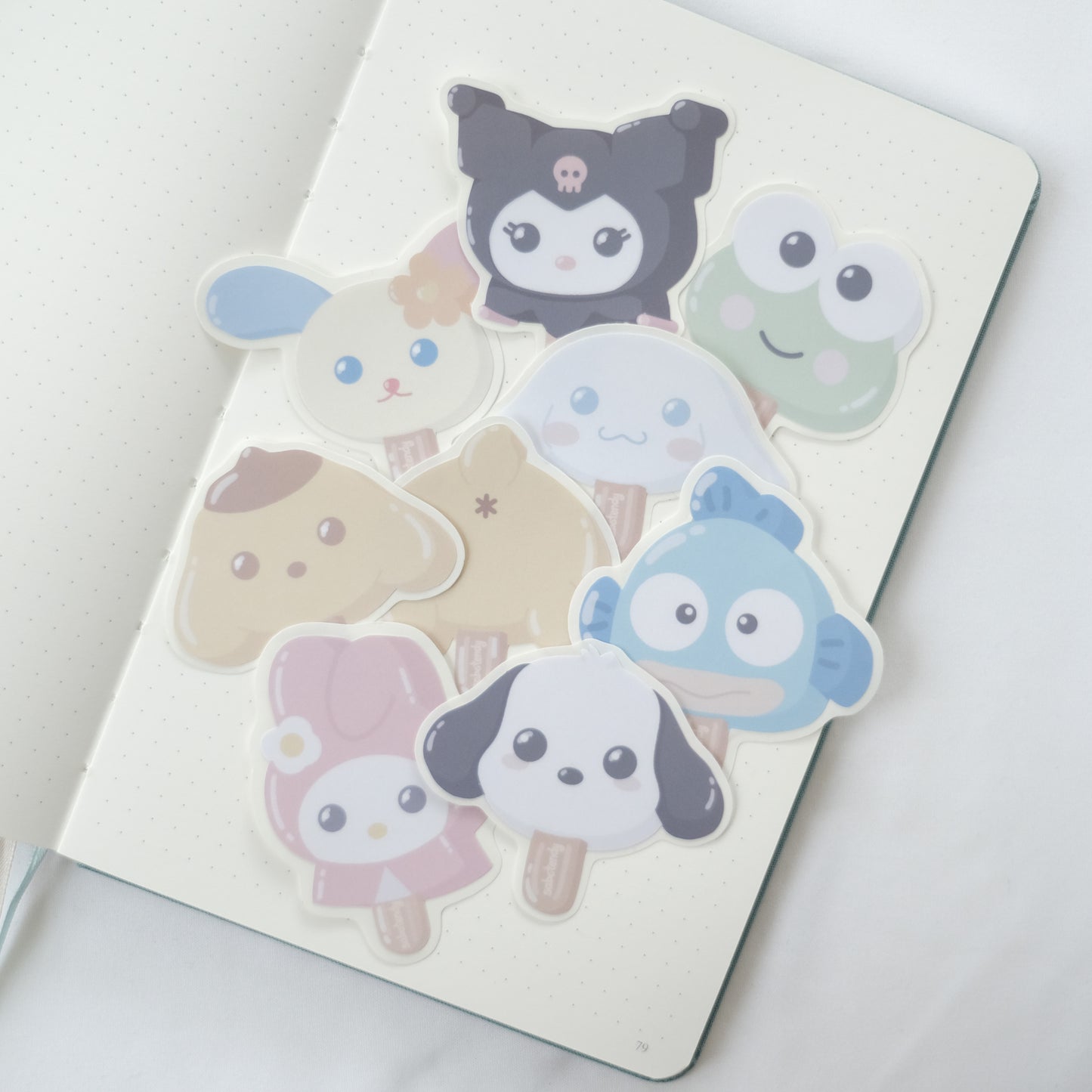 sanrio popsicle stickers