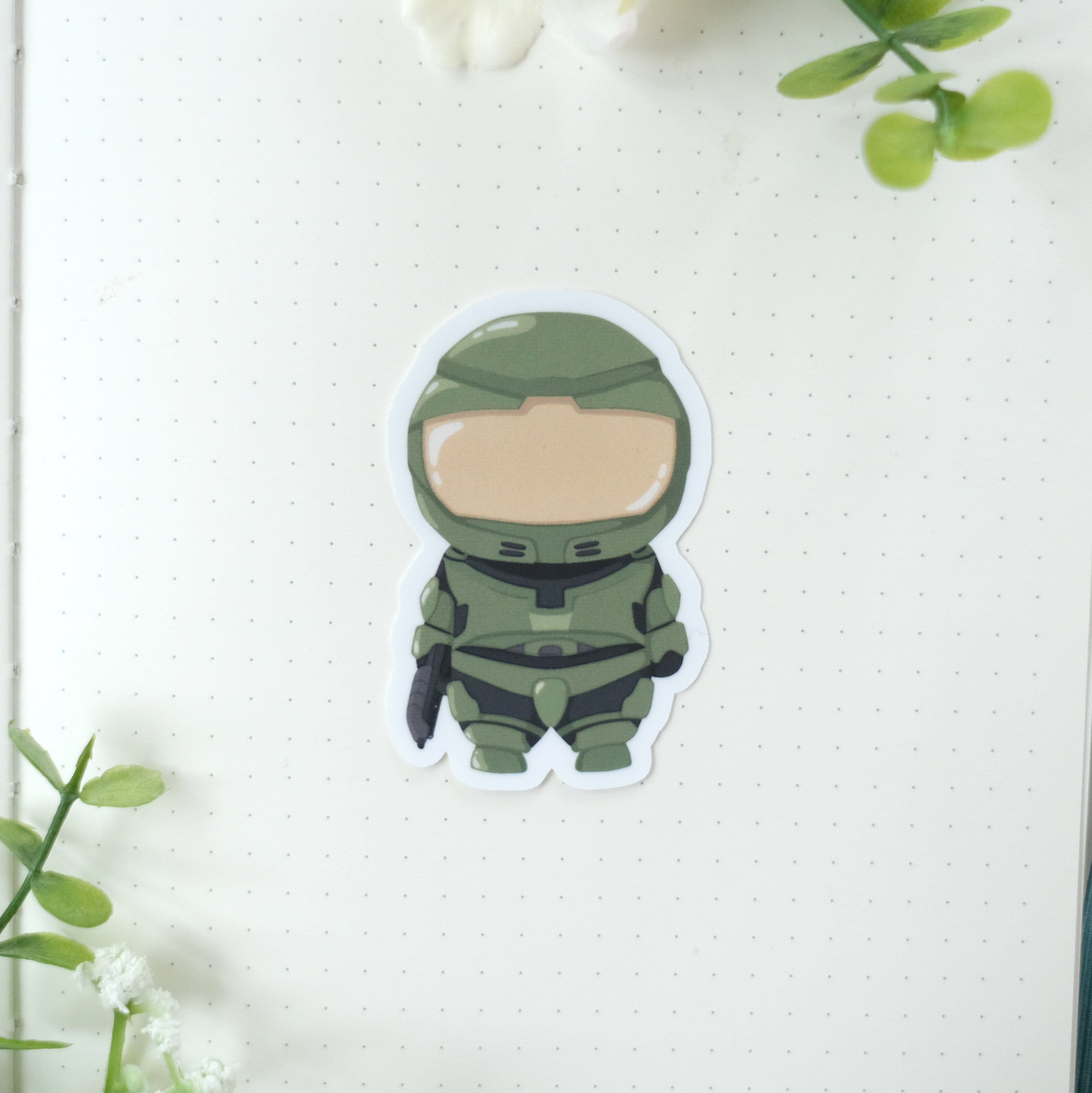 chibi chief sticker – sabotendy