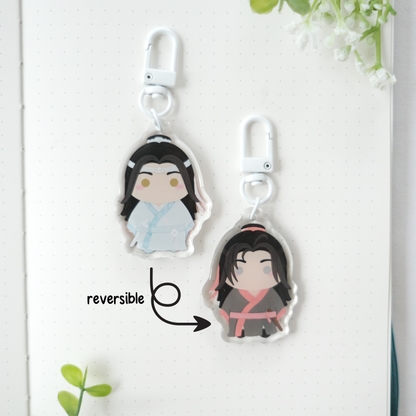 danmei chibi keychain