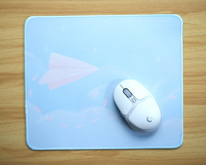 paper airplane mouse pad