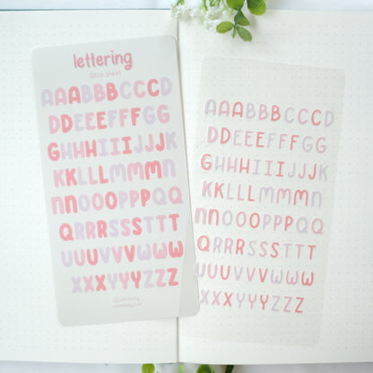 deco sticker sheet