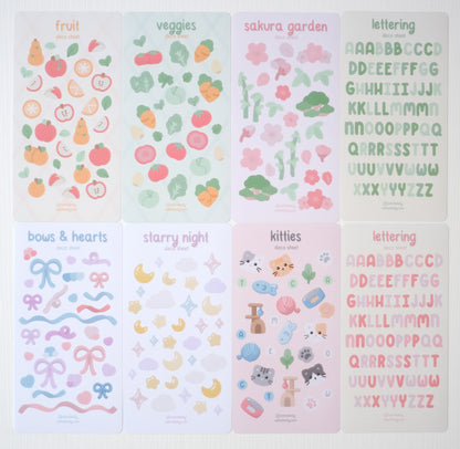 deco sticker sheet