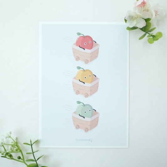 junimo kart art print