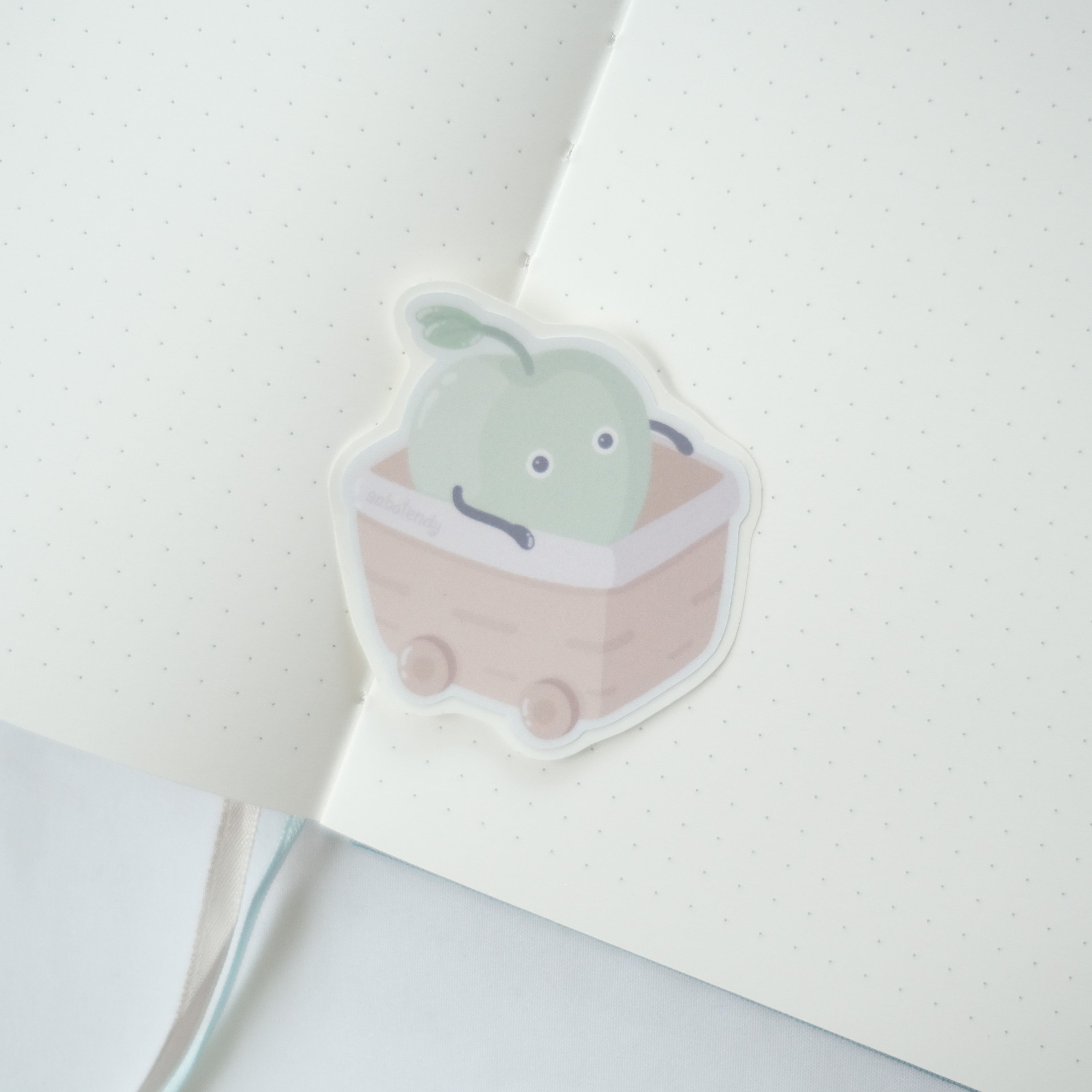 junimo kart sticker – sabotendy