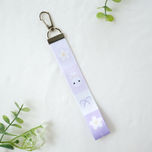 bunny wrist lanyard