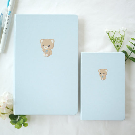 bear leatherette notebook