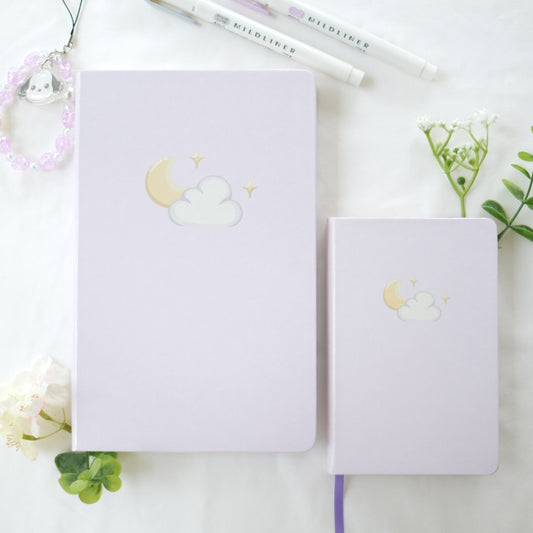 starry night leatherette notebook