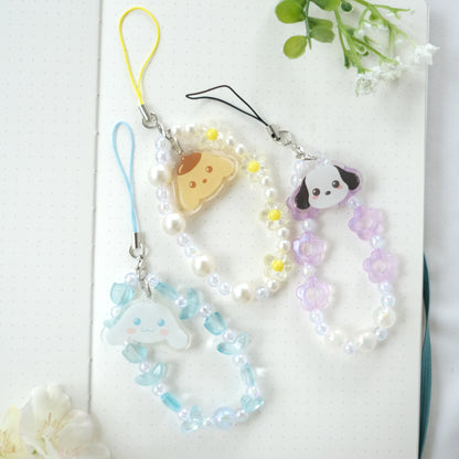 san-bbs beaded phone charm