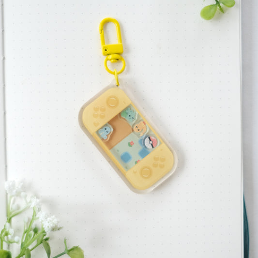 pocket friends shaker keychain