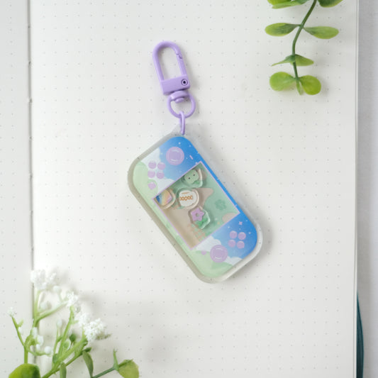 farming valley shaker keychain