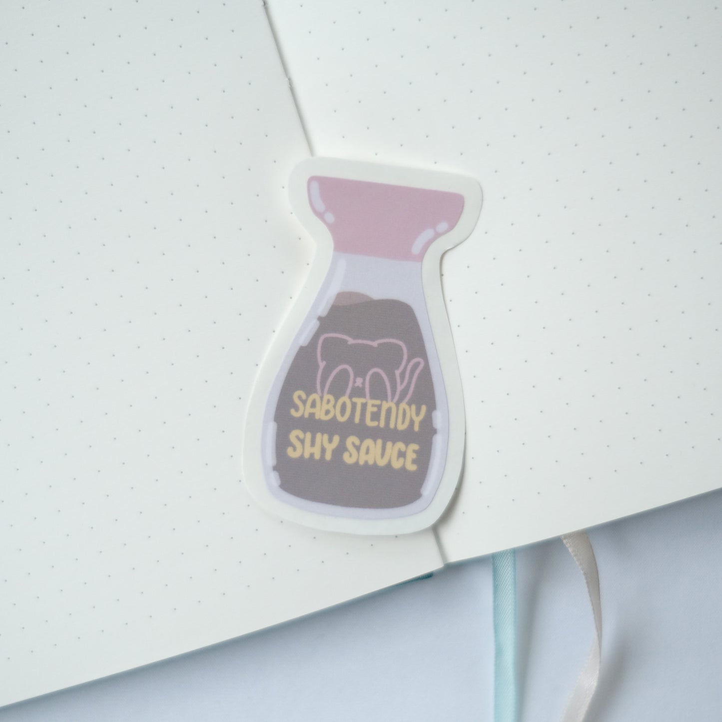 shy sauce sticker