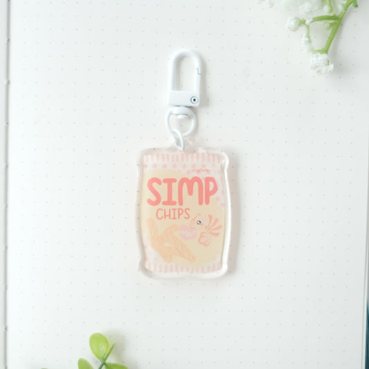 simp chips keychain