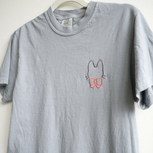 studio g embroidered t-shirt